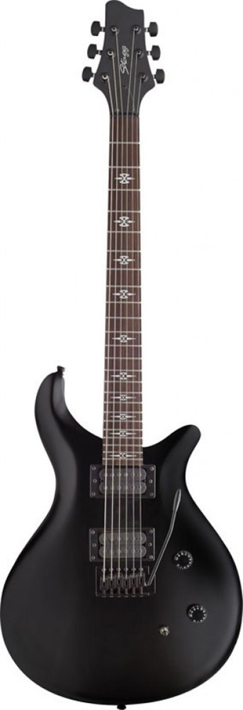 STAGG R-500 Gothic Black Electric Guitar