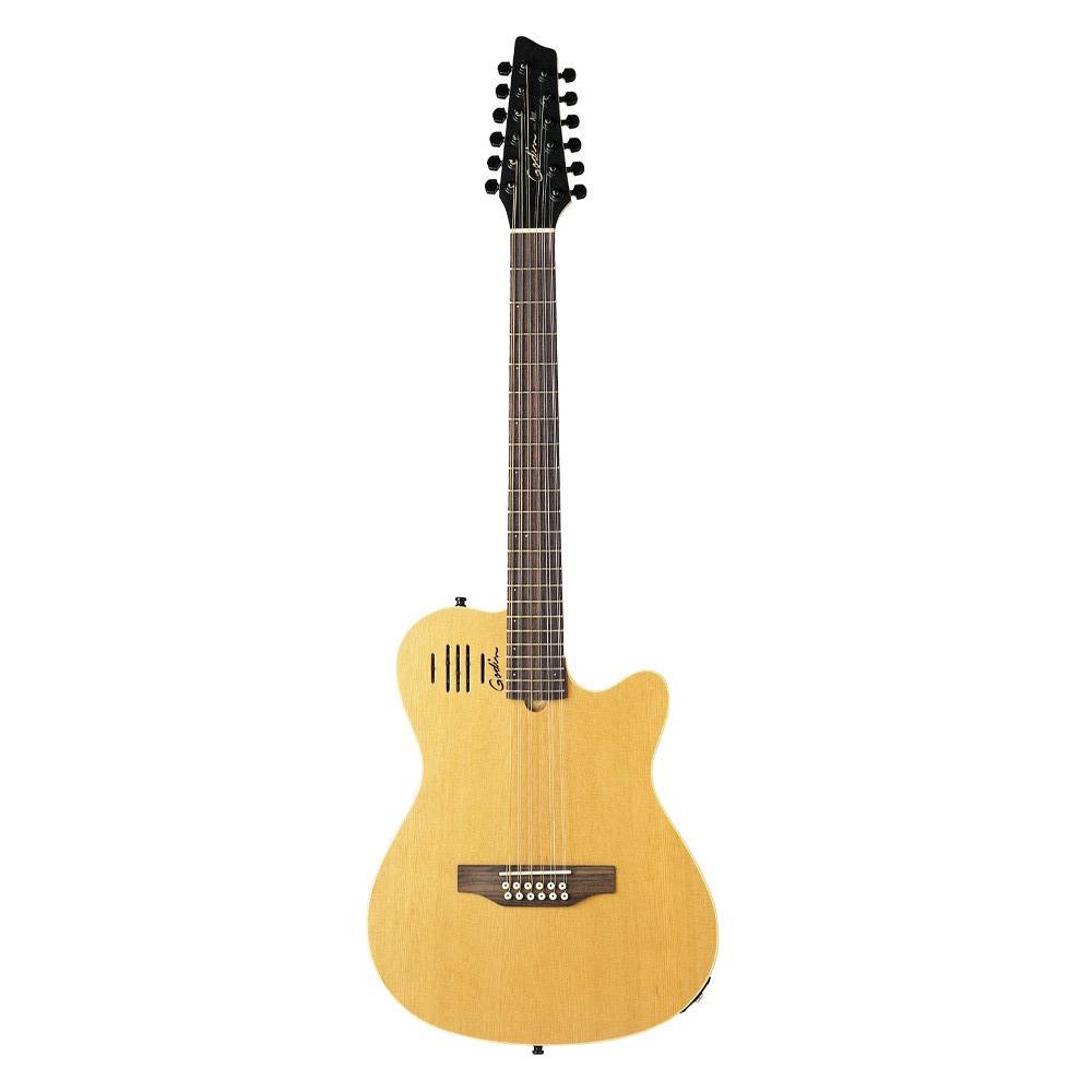 Godin A12 Natural & Gig Bag Electric - Acoustic Guitar