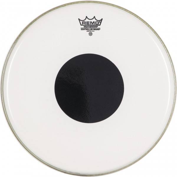 REMO Controlled Sound Clear 14" Black Dot