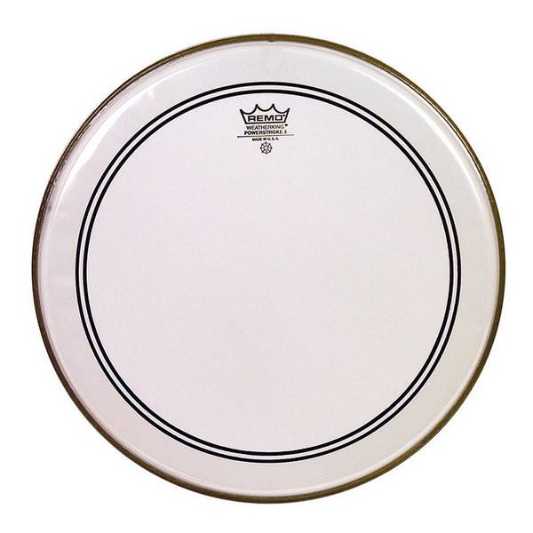 REMO Powerstroke 3 Clear 24" Bass Drum head