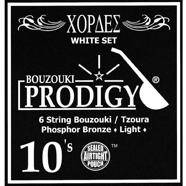 PRODIGY White Phosphor Bronze 010-022 Bouzouki / Tzouras 6-String Set