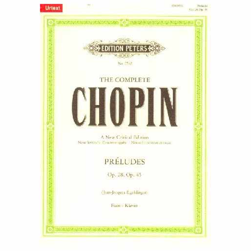 Chopin "Preludes" Sticky Notes