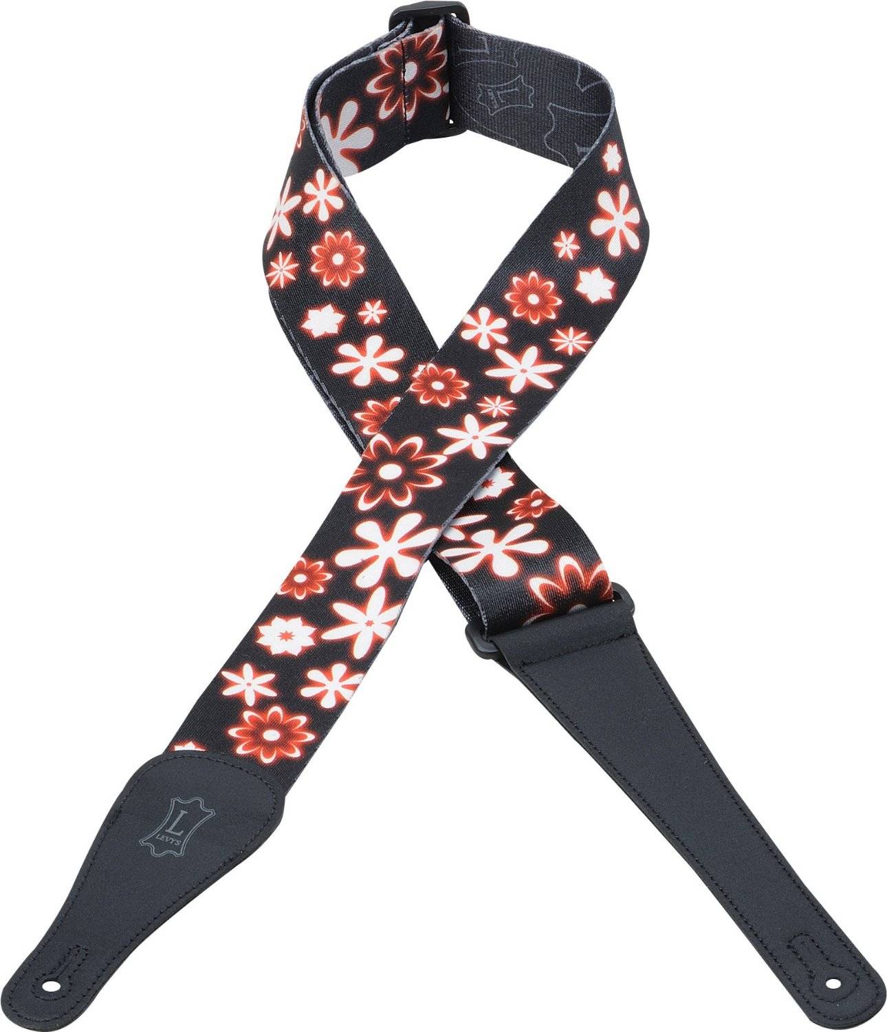 LEVY'S MPD2-003 Polyester Sublimation Print 2" Guitar Strap