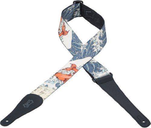 LEVY'S MPD2-016 Polyester Sublimation Print 2" Guitar Strap