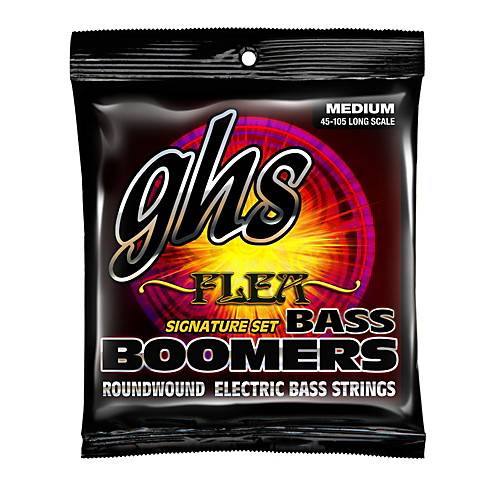 GHS M3045F Bass Boomers Flea Bass 045-105 Electric Bass Guitar 4-String Set