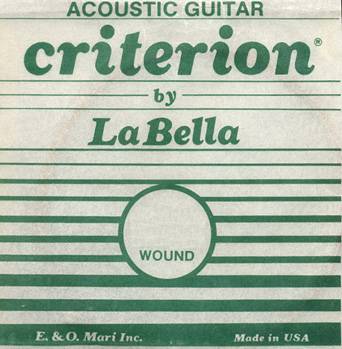 La Bella C502S 016 Acoustic guitar N.2 String