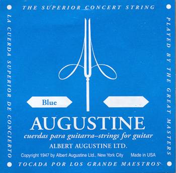 Augustine Blue3 Classical Guitar G-String N.3