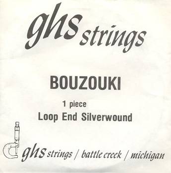 GHS BZ11 Bouzouki D-String N.1