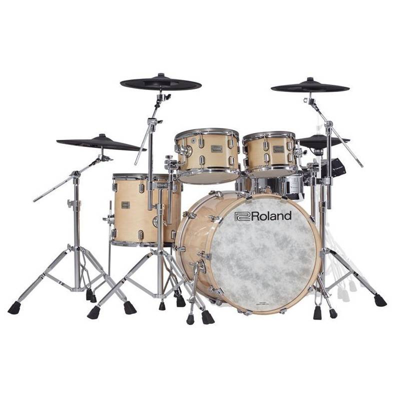 Roland VAD706 Gloss Natural Electronic Drumset