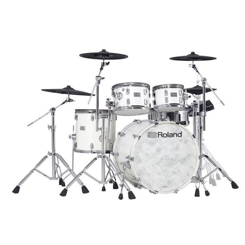 Roland VAD706 Pearl White Electronic Drumset