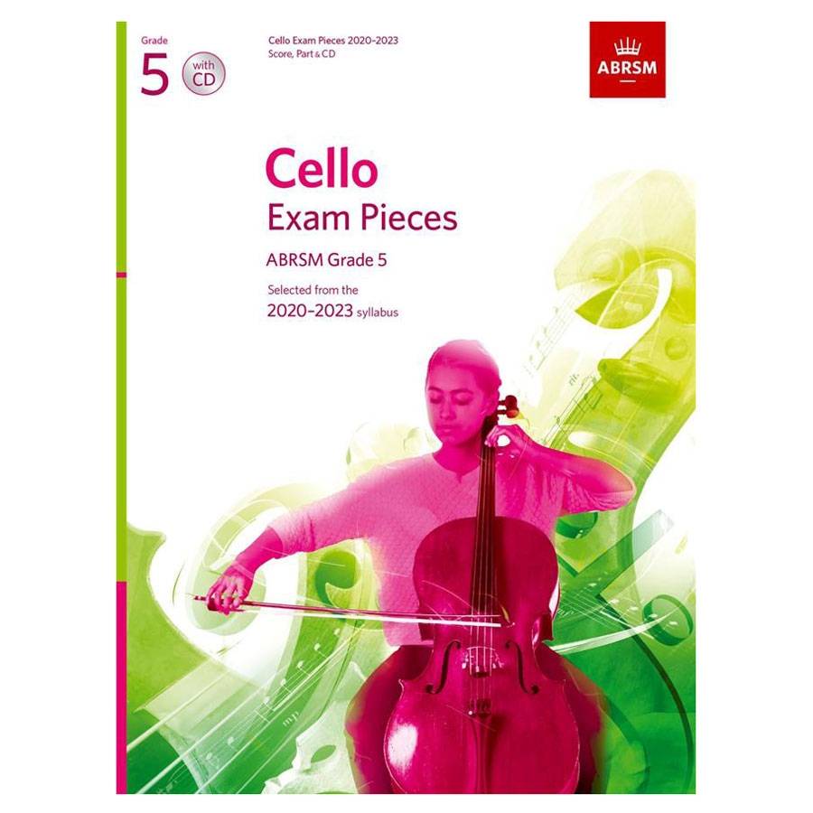 Cello Exam Pieces 2020-2023, Grade 5, Score, Part & CD
