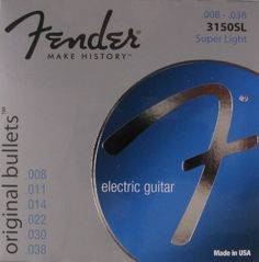 Fender Original Bullets 008-038 Electric Guitar 6-String Set