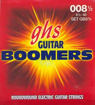 GHS GB8.5 Boomers 0085-040 Electric Guitar 6-String Set