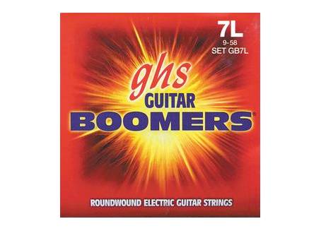 GHS GB7L Boomers 009-058 Electric Guitar 7-String Set