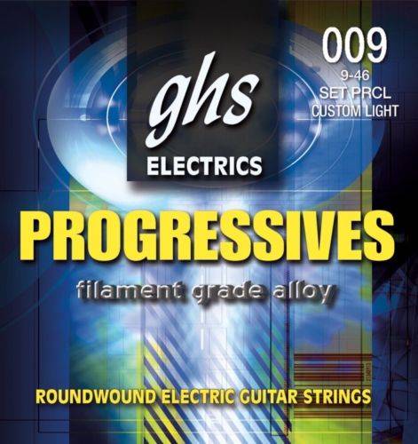 GHS PRXL Progressives 009-042 Electric Guitar 6-String Set