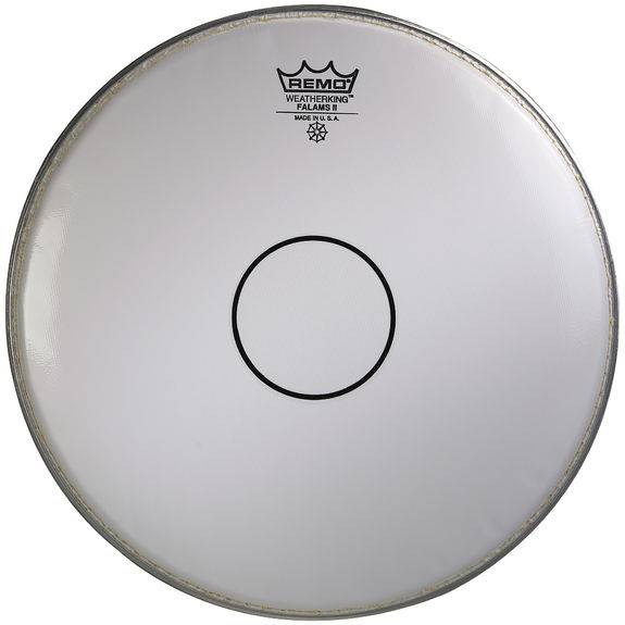 REMO Falam Smooth White 14" Clear Dot