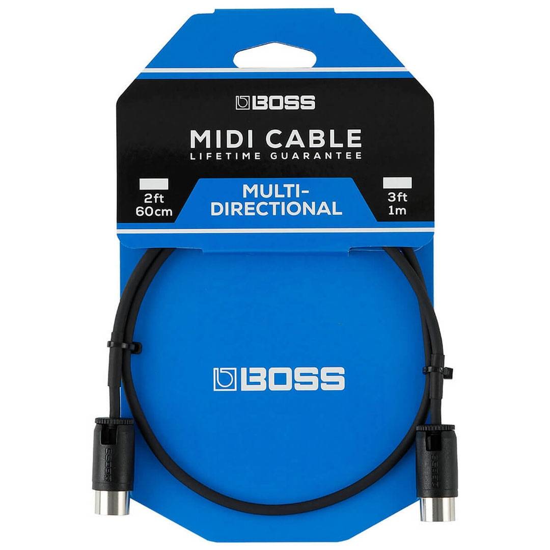 BOSS BMIDI-PB1 Multi-Directional 0.30m MIDI Cable