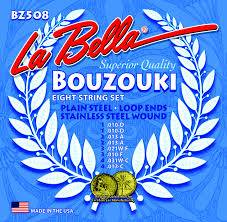 La Bella BZ508 010-031 Bouzouki 8-String Set
