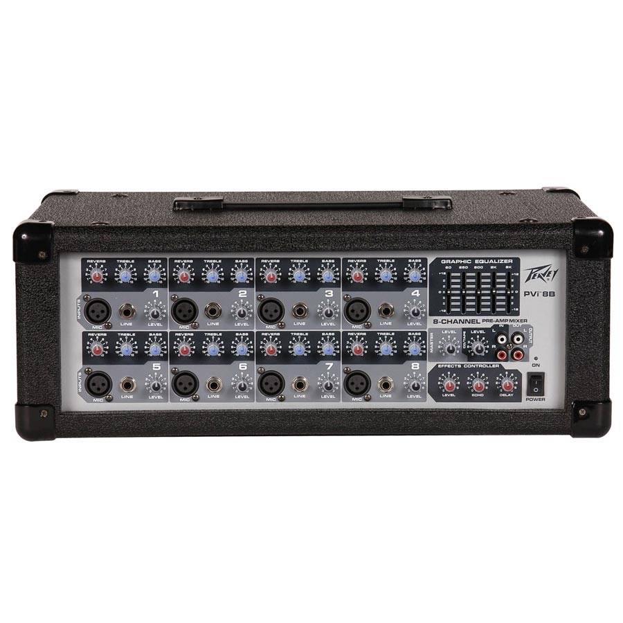 PEAVEY PVi8B 150 Watt RMS Powered Audio Mixer
