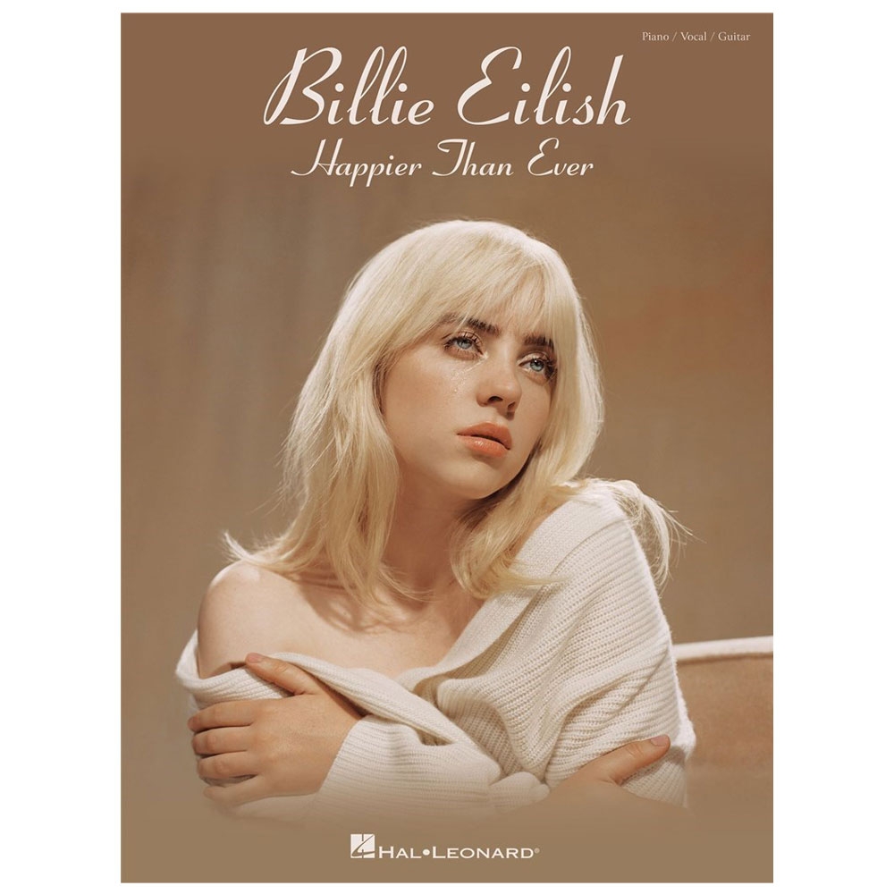 HAL LEONARD Billie Eilish - Happier Than Ever Book for PVG