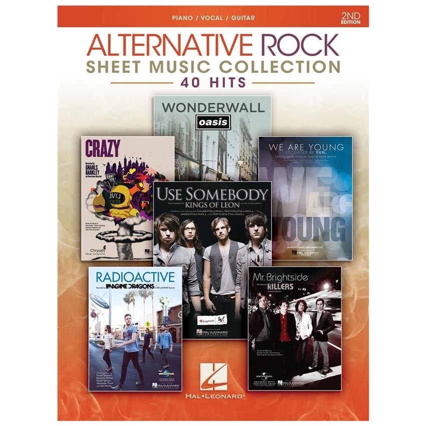 HAL LEONARD Alternative Rock Sheet Music Collection Book for PVG
