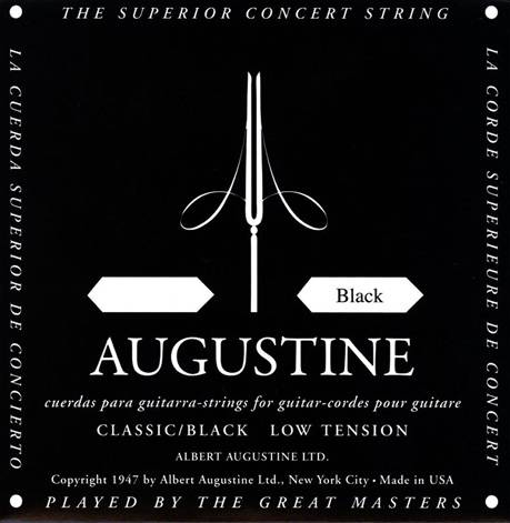 Augustine Black6 Classical Guitar E-String N.6