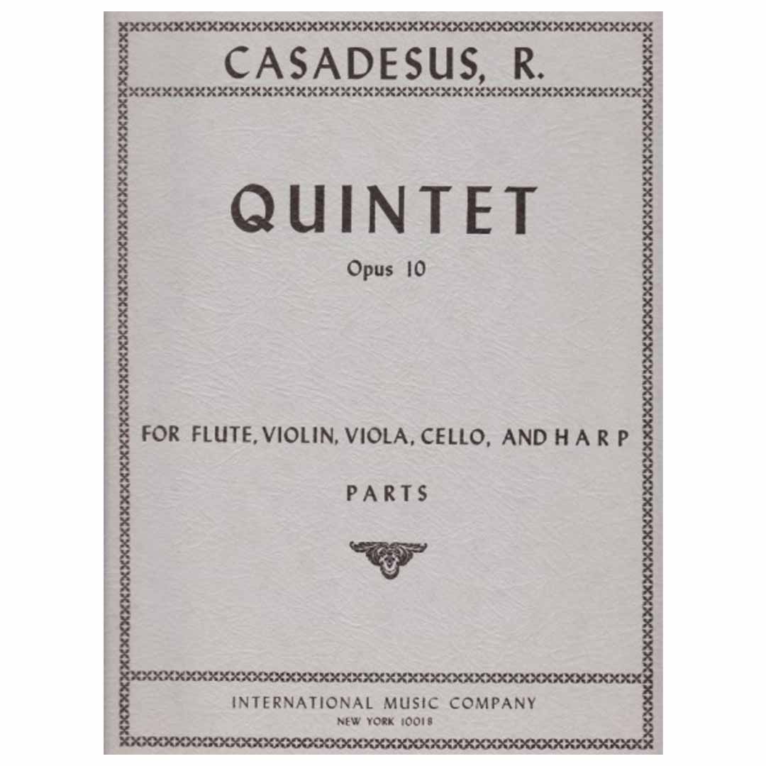 Casadesus - Quintet Op. 10
