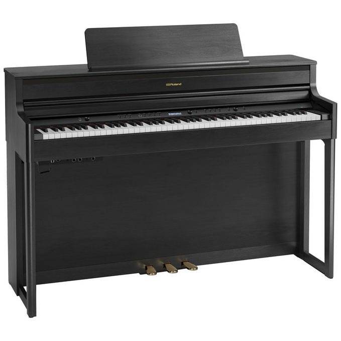 Roland HP704 Charcoal Black Premium Concert Digital Piano