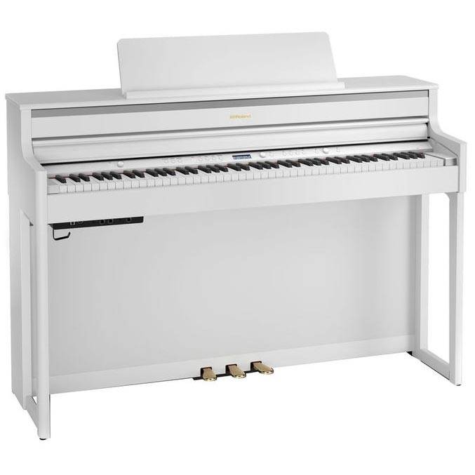 Roland HP704 White Premium Concert Class Digital Piano