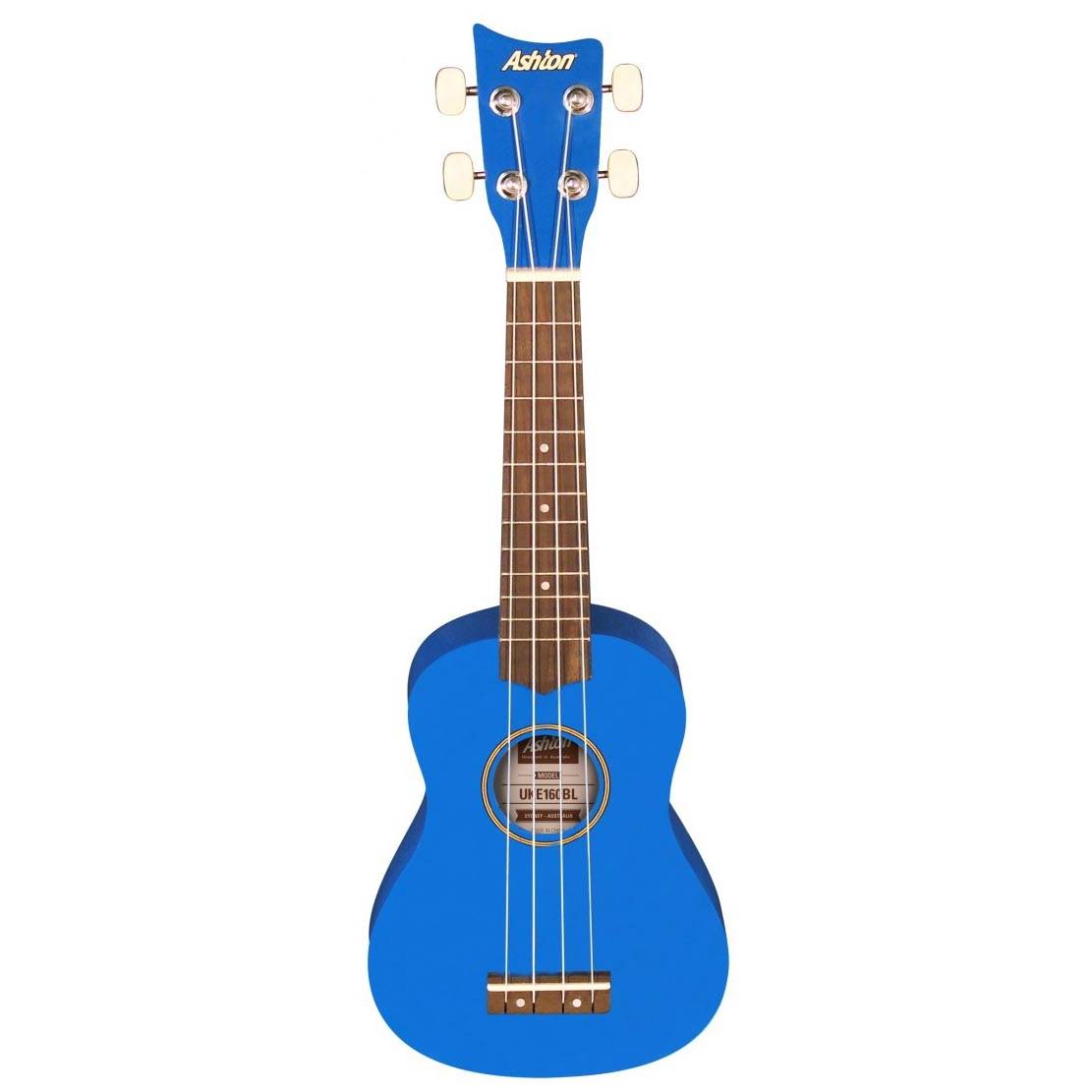Ashton UKE170 Blue & Gig Bag Acoustic Ukulele