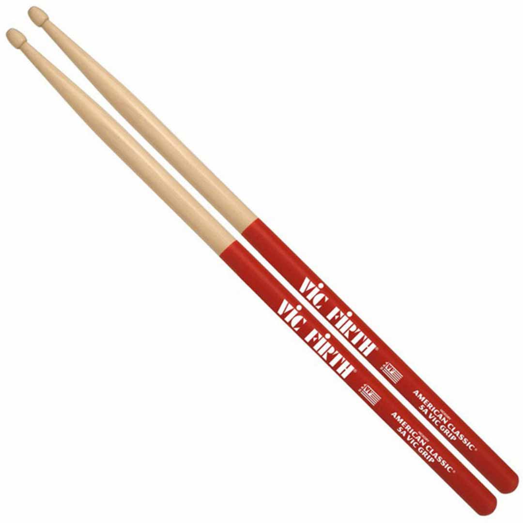 Vic Firth 5A American Classic Vic Grip Hickory Wood Extreme