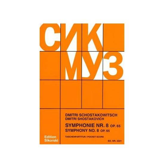 Shostakovich - Symphony No. 8  Op 65 (Pocket Score)