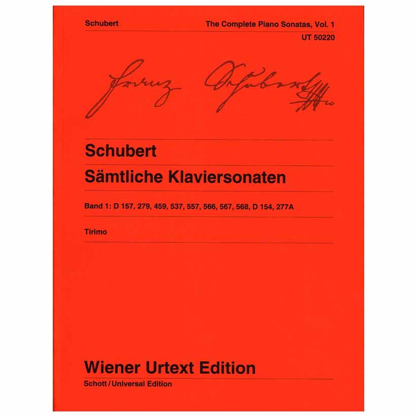 Schubert - Samtliche Klaviersonate Band 1