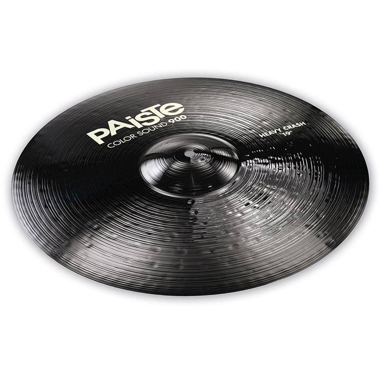 PAISTE 900 Color Sound 19'' Black Heavy Crash Cymbal