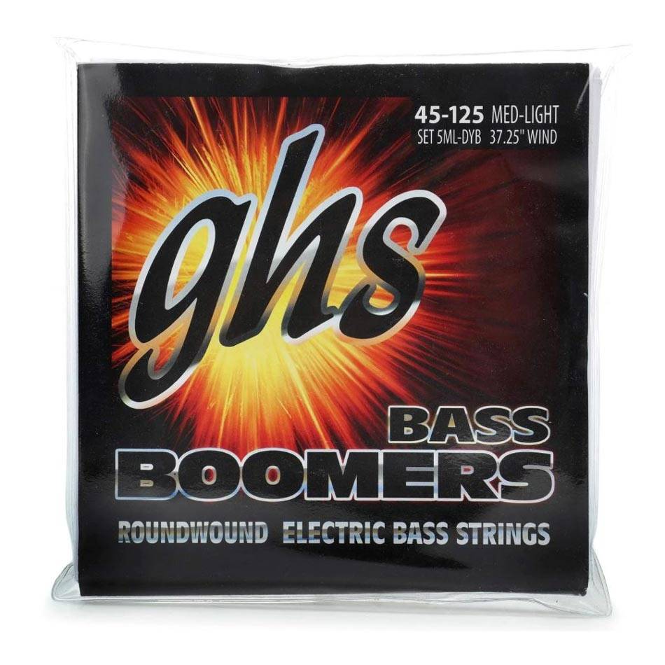 GHS Bass Boomers 5ML-DYB 045-125 Electric Bass Guitar 5-String Set
