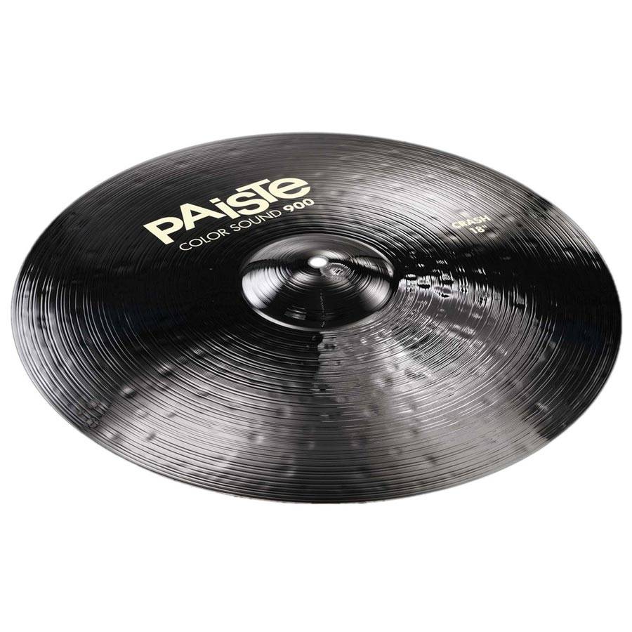 PAISTE 900 Color Sound 18'' Black Crash Cymbal