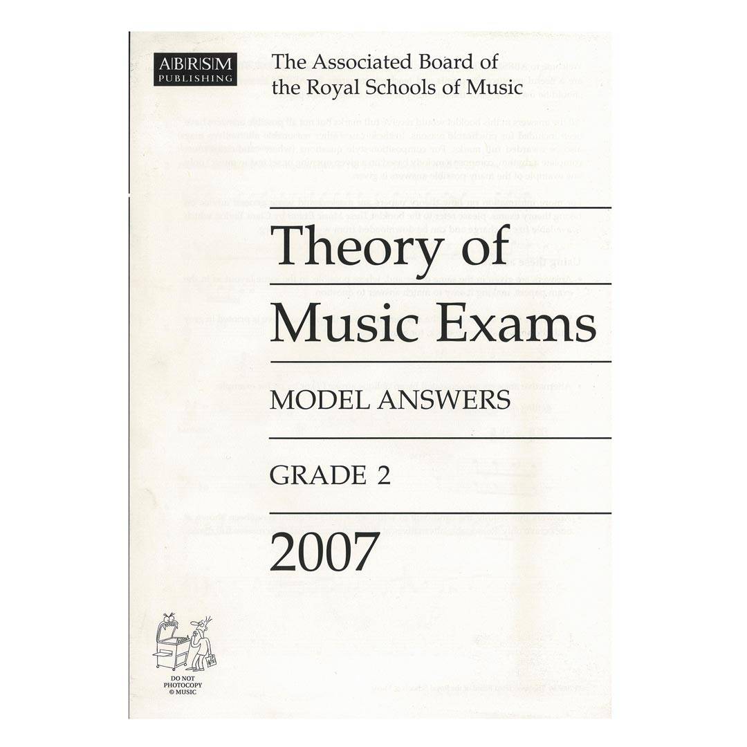 ABRSM - Theory of Music Exams 2007 Model Answers  Grade 2