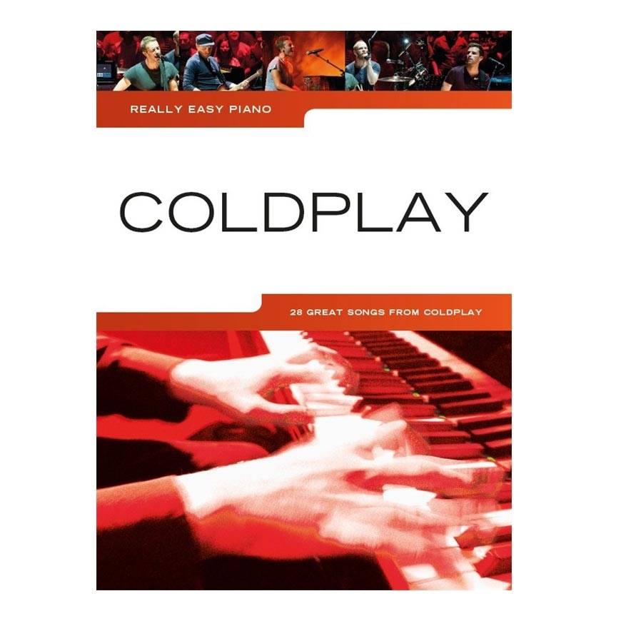 Wise Publications Really Easy Piano: Coldplay Book for Piano