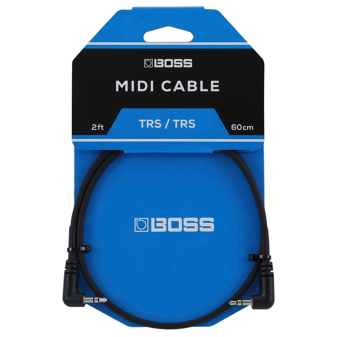 BOSS BCC-2-3535 Stereo Mini Jack to Stereo Mini Jack 0.60m MIDI Cable