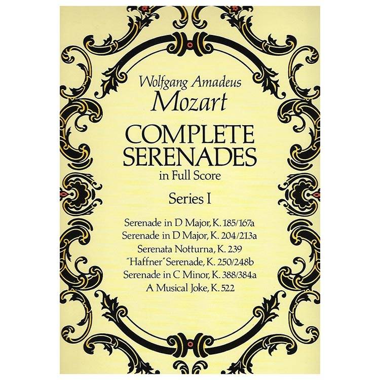 Mozart - Complete Serenades [Full Score]
