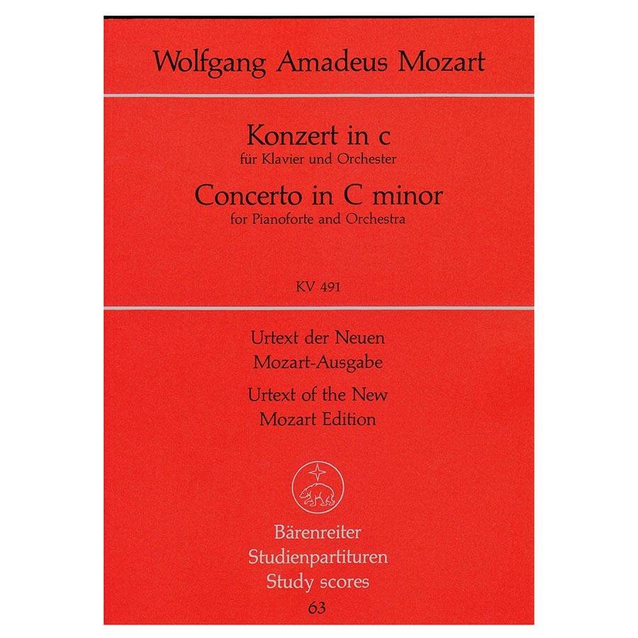 Mozart - Concerto in C Minor KV491 Piano [Pocket Score]