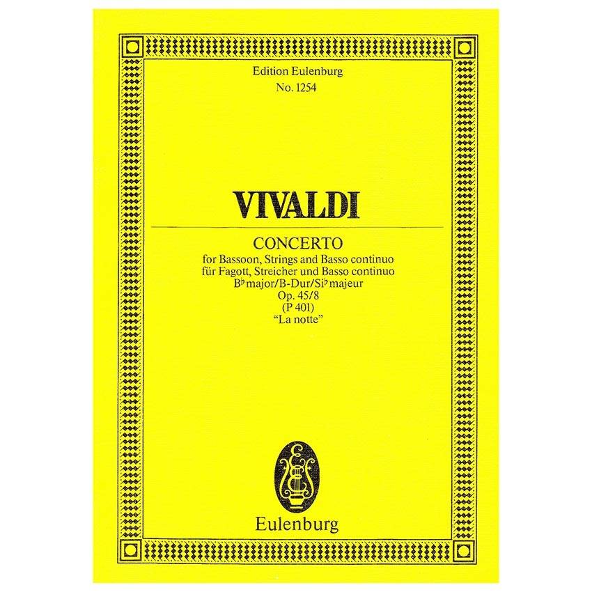 Vivaldi - Concerto in Bb Major Op.45/8 [Pocket Score]