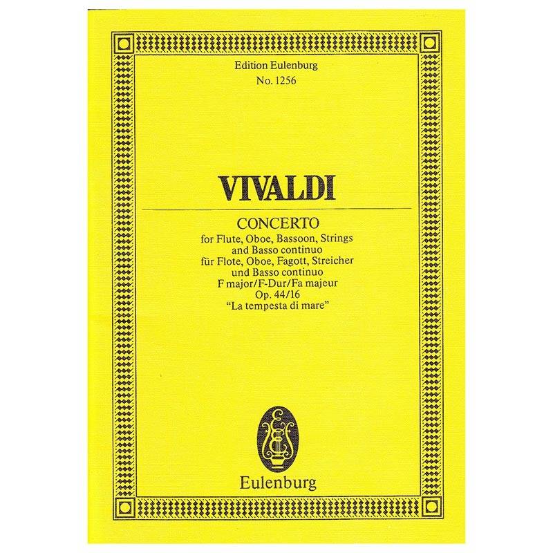 Vivaldi - Concerto in F Major Op.44/16 [Pocket Score]