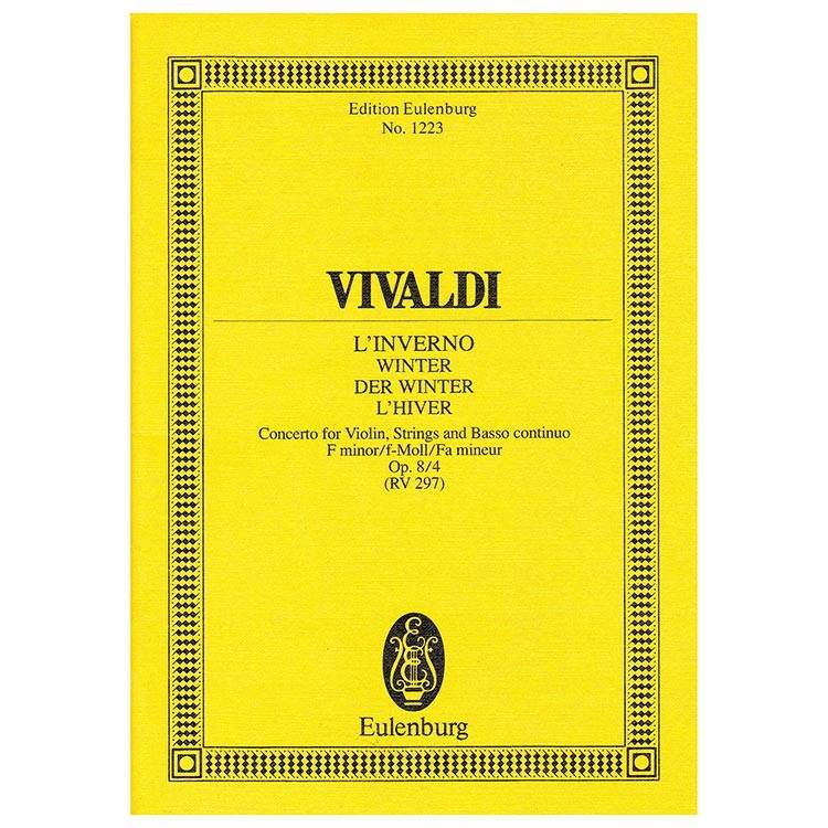 Vivaldi - L' Inferno Winter in F Minor Op.8/4 [Pocket Score]
