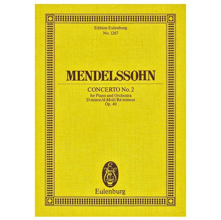 Mendelssohn - Concerto Nr.2 in G Minor Op.26 [Pocket Score]