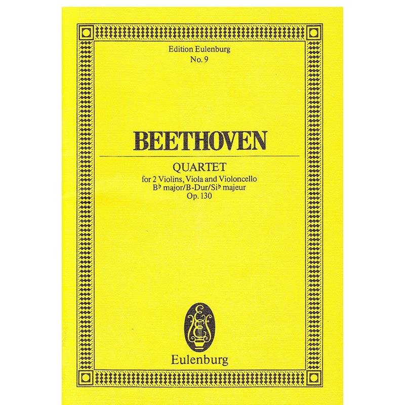 Beethoven - Quartet in Bb Major Op.130 [Pocket Score]
