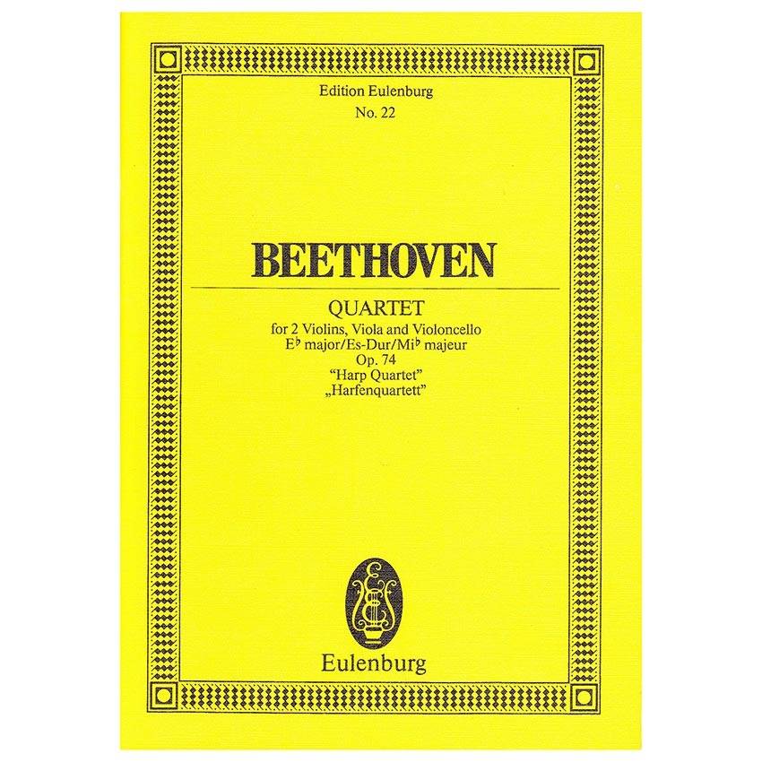 Beethoven - Quartet in Eb Major Op.74 [Pocket Score]