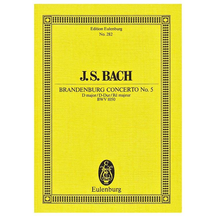 Bach - Brandenburg Concerto in D Major Nr.5 BWV1050 [Pocket Score]