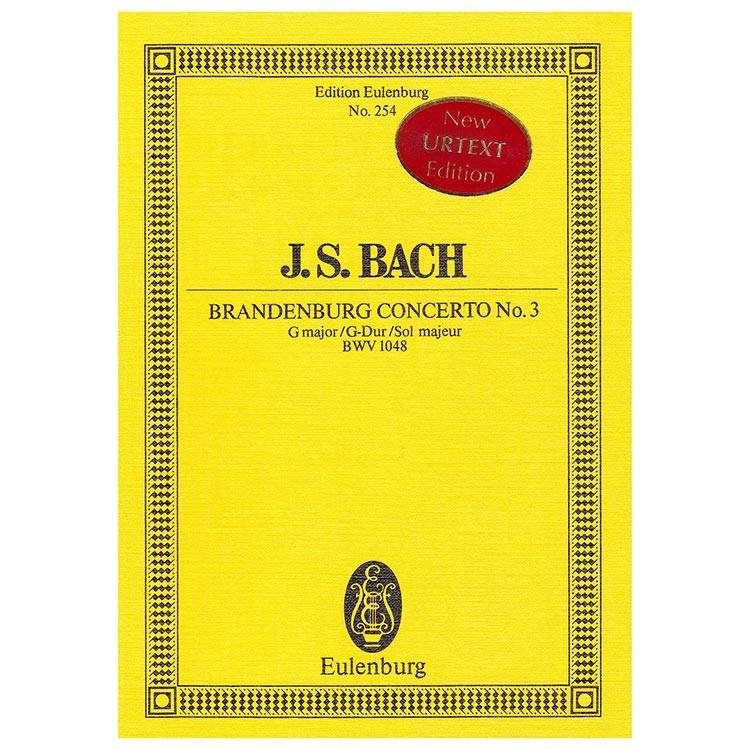 Bach - Brandenburg Concerto in G Major Nr.3 BWV1048 [Pocket Score]