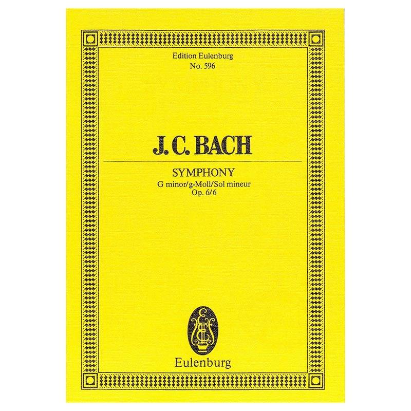 J. C. Bach - Symphony in G Minor Op.6/6 [Pocket Score]